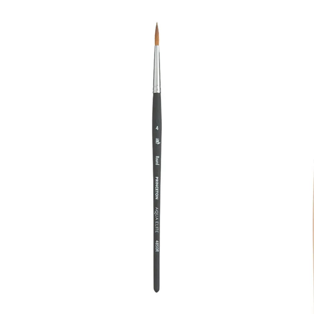 Princeton Aqua Elite Synthetic Kolinsky Brush 4850 Series For Watercolour Paintings Princeton